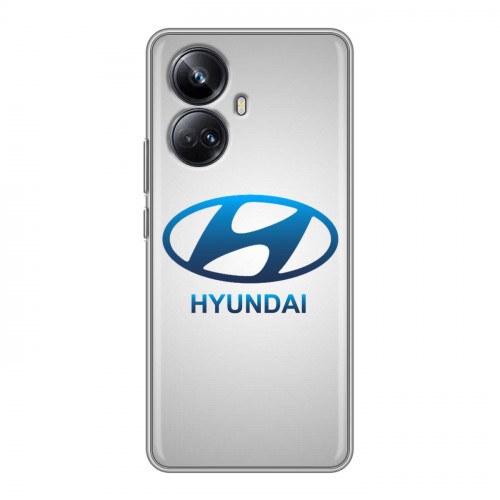 Дизайнерский силиконовый чехол для Realme 10 Pro Plus Hyundai