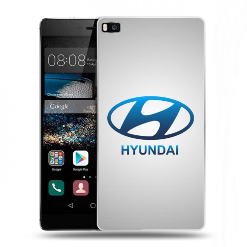 Дизайнерский пластиковый чехол для Huawei P8 Hyundai