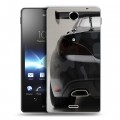 Дизайнерский пластиковый чехол для Sony Xperia TX Hyundai