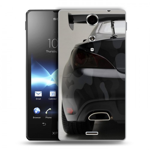 Дизайнерский пластиковый чехол для Sony Xperia TX Hyundai