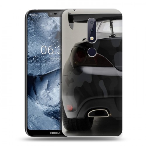 Дизайнерский пластиковый чехол для Nokia 6.1 Plus Hyundai