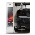 Дизайнерский пластиковый чехол для Sony Xperia E Hyundai