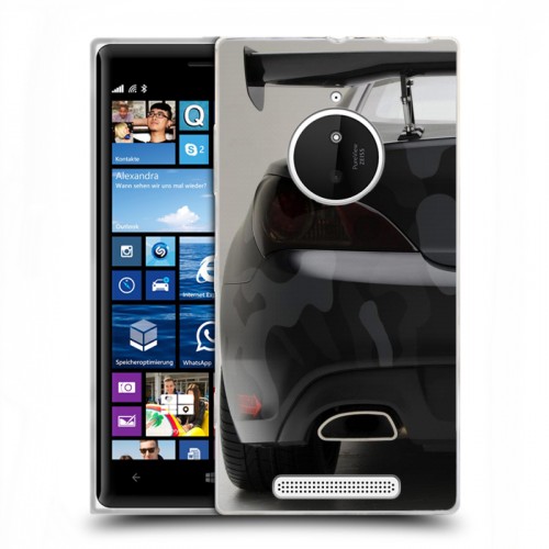 Дизайнерский пластиковый чехол для Nokia Lumia 830 Hyundai
