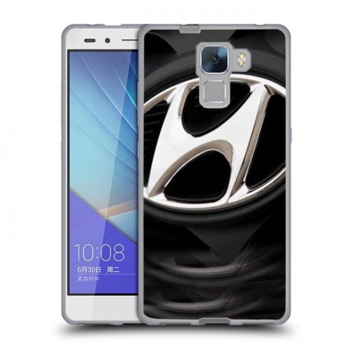 Дизайнерский пластиковый чехол для Huawei Honor 7 Hyundai
