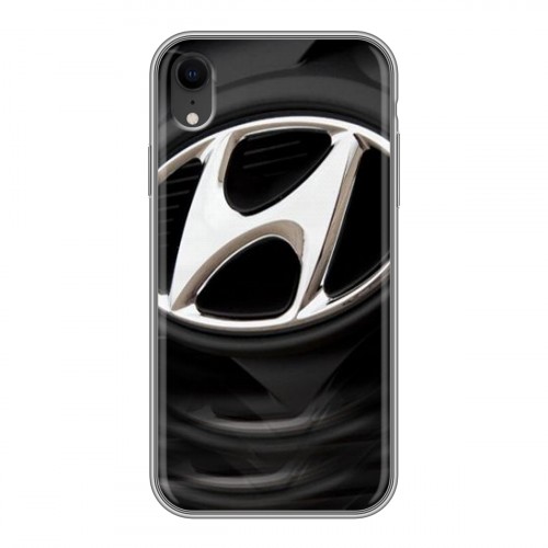 Дизайнерский силиконовый чехол для Iphone Xr Hyundai