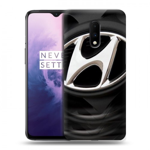 Дизайнерский пластиковый чехол для OnePlus 7 Hyundai