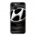 Дизайнерский пластиковый чехол для Iphone 14 Hyundai