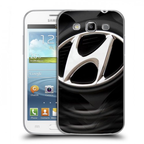 Дизайнерский пластиковый чехол для Samsung Galaxy Win Hyundai