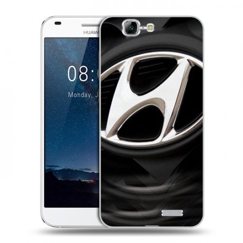 Дизайнерский силиконовый чехол для Huawei Ascend G7 Hyundai