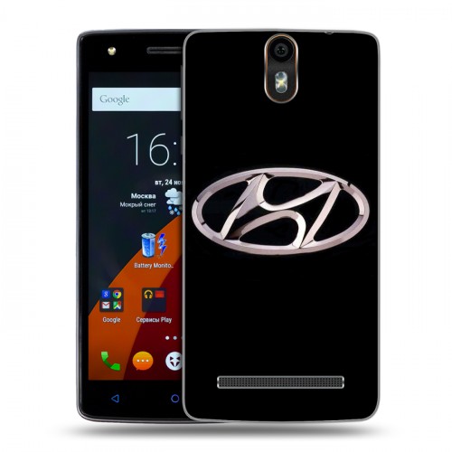 Дизайнерский силиконовый чехол для Wileyfox Storm Hyundai