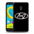 Дизайнерский пластиковый чехол для Alcatel U5 Hyundai