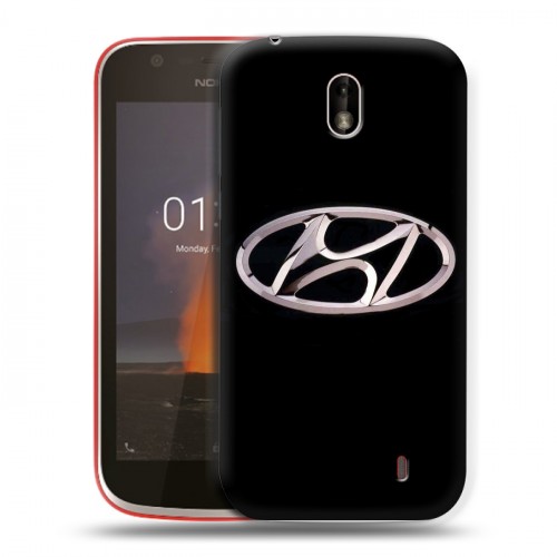 Дизайнерский пластиковый чехол для Nokia 1 Hyundai