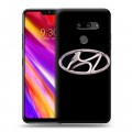 Дизайнерский пластиковый чехол для LG G8 ThinQ Hyundai