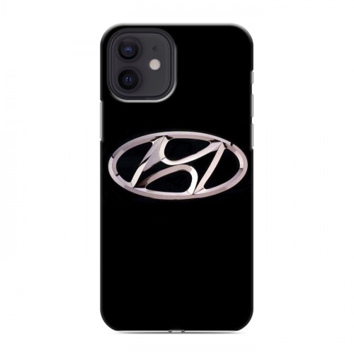 Дизайнерский силиконовый чехол для Iphone 12 Hyundai