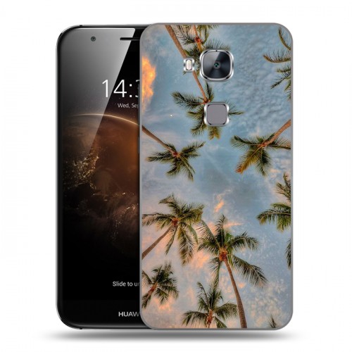 Дизайнерский пластиковый чехол для Huawei G8 Hawaii