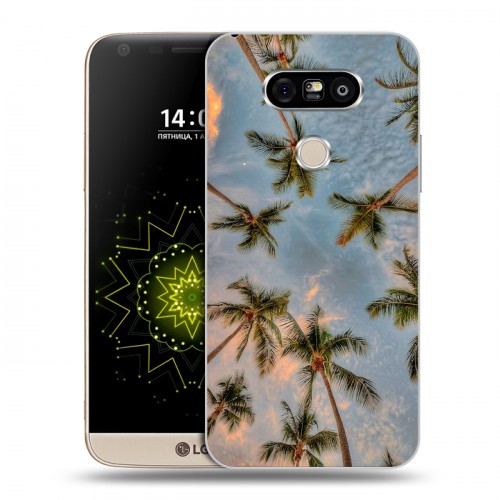 Дизайнерский пластиковый чехол для LG G5 Hawaii