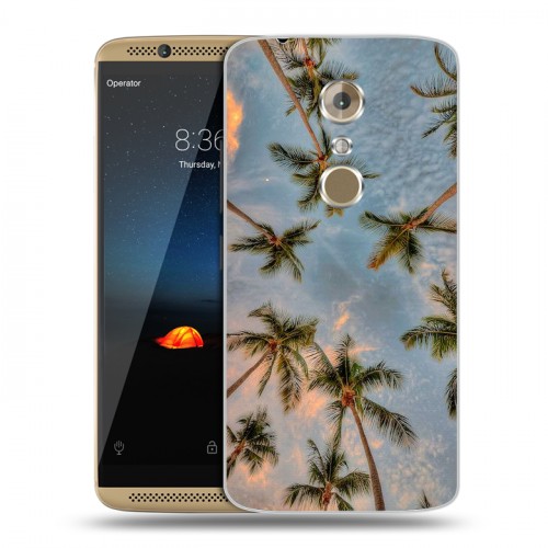 Дизайнерский пластиковый чехол для ZTE Axon 7 Hawaii