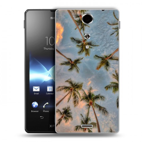 Дизайнерский пластиковый чехол для Sony Xperia TX Hawaii