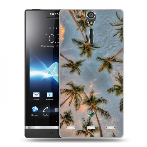 Дизайнерский пластиковый чехол для Sony Xperia S Hawaii