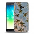 Дизайнерский силиконовый с усиленными углами чехол для Samsung Galaxy A3 (2017) Hawaii