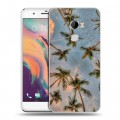 Дизайнерский пластиковый чехол для HTC One X10 Hawaii