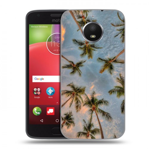 Дизайнерский силиконовый чехол для Motorola Moto E4 Plus Hawaii