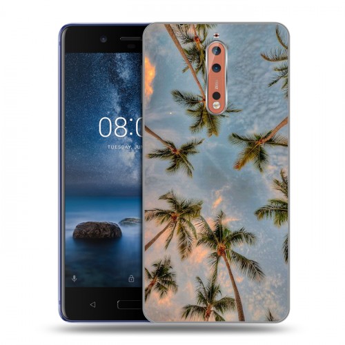 Дизайнерский пластиковый чехол для Nokia 8 Hawaii