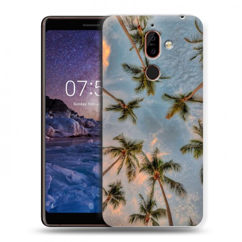 Дизайнерский пластиковый чехол для Nokia 7 Plus Hawaii