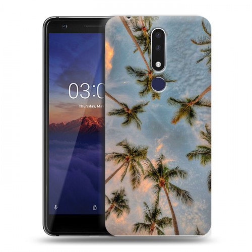 Дизайнерский силиконовый чехол для Nokia 3.1 Plus Hawaii