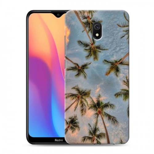 Дизайнерский силиконовый с усиленными углами чехол для Xiaomi RedMi 8A Hawaii