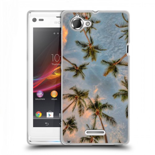 Дизайнерский пластиковый чехол для Sony Xperia L Hawaii