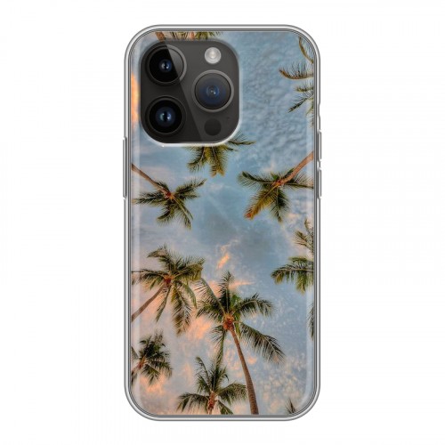 Дизайнерский силиконовый чехол для Iphone 14 Pro Hawaii