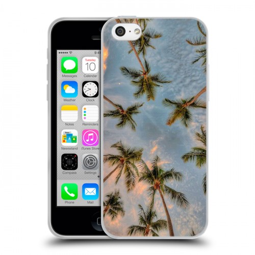 Дизайнерский пластиковый чехол для Iphone 5c Hawaii