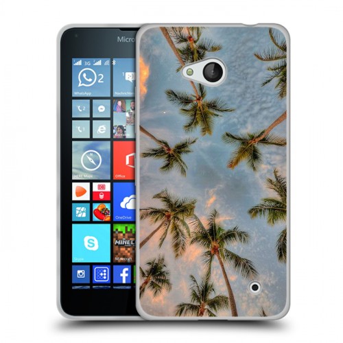 Дизайнерский пластиковый чехол для Microsoft Lumia 640 Hawaii