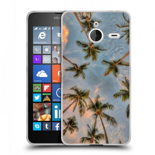 Дизайнерский пластиковый чехол для Microsoft Lumia 640 XL Hawaii