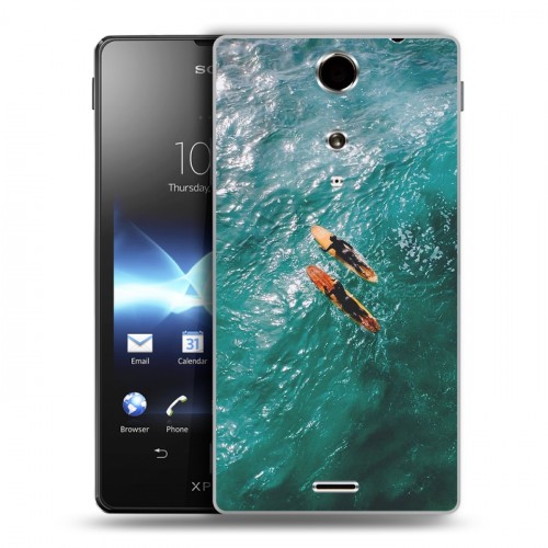 Дизайнерский пластиковый чехол для Sony Xperia TX Hawaii