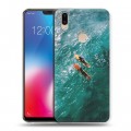 Дизайнерский пластиковый чехол для Vivo V9 Hawaii