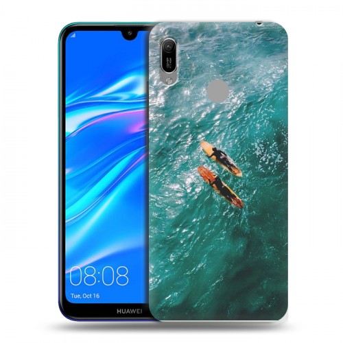 Дизайнерский пластиковый чехол для Huawei Y6 (2019) Hawaii