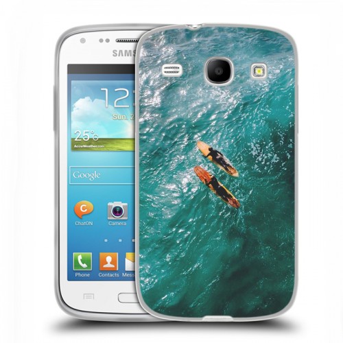 Дизайнерский пластиковый чехол для Samsung Galaxy Core Hawaii