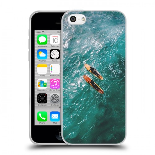 Дизайнерский пластиковый чехол для Iphone 5c Hawaii