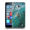 Дизайнерский пластиковый чехол для Microsoft Lumia 640 Hawaii