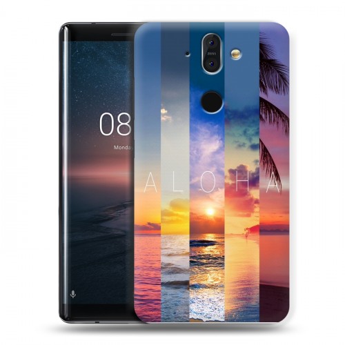 Дизайнерский силиконовый чехол для Nokia 8 Sirocco Hawaii