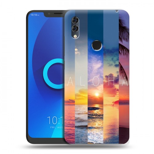 Дизайнерский силиконовый чехол для Alcatel 5V Hawaii