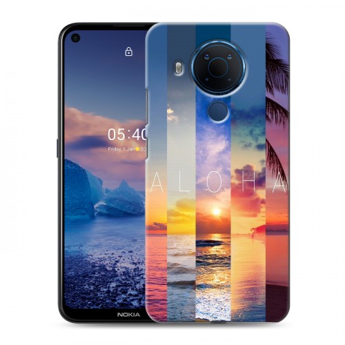 Дизайнерский силиконовый чехол для Nokia 5.4 Hawaii