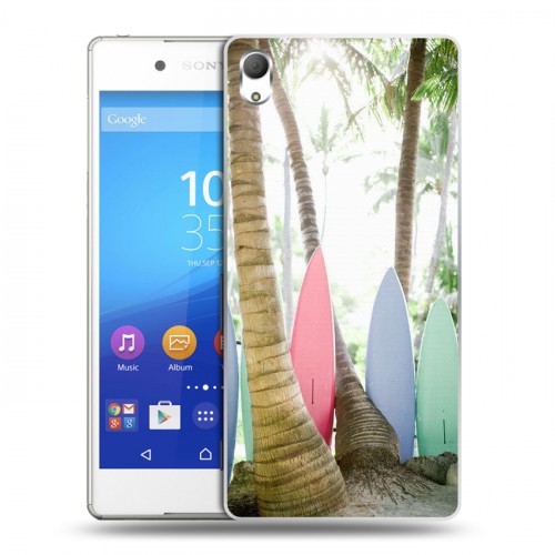 Дизайнерский пластиковый чехол для Sony Xperia Z3+ Hawaii