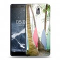 Дизайнерский силиконовый чехол для Nokia 3.1 Hawaii