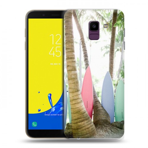 Дизайнерский пластиковый чехол для Samsung Galaxy J6 Hawaii