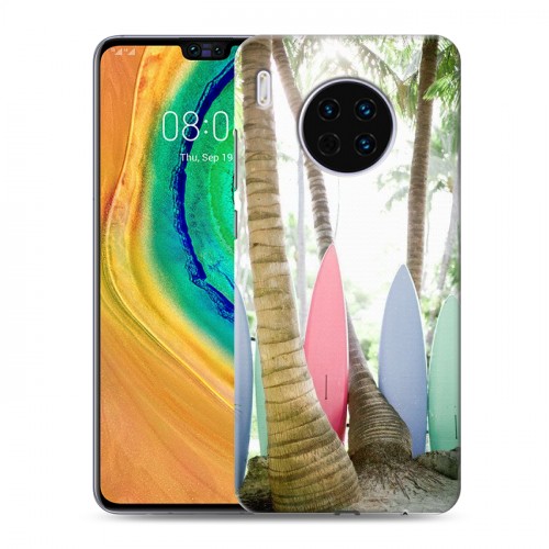 Дизайнерский пластиковый чехол для Huawei Mate 30 Hawaii