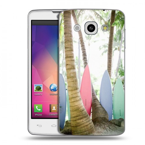 Дизайнерский пластиковый чехол для LG L60 Hawaii