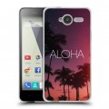 Дизайнерский пластиковый чехол для ZTE Blade L3 Hawaii